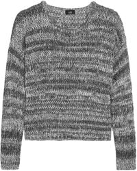 Line - Amelia Open-Knit Cotton Sweater - Lyst