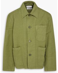 YMC - Cotton And Linen-Blend Jacket - Lyst