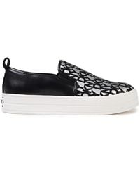 dkny slip on trainers womens