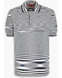 Missoni - Space-dyed Cotton Polo Shirt - Lyst