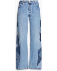Levi's - 70s Patchwork High-rise Flared Jeans - Lyst