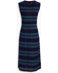 Missoni - Metallic Crochet-knit Dress - Lyst