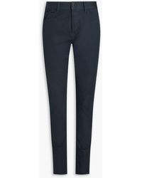 James Perse - Slim-fit Cotton-blend Twill Pants - Lyst
