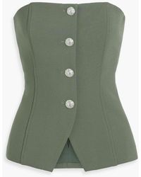 Veronica Beard - Forman Strapless Crepe Top - Lyst