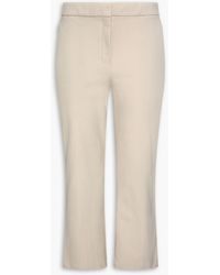 Theory - Cotton-blend Twill Kick-flare Pants - Lyst
