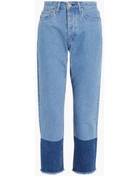 A.P.C Denim High Waist Jeans Dames Kleding voor voor Jeans voor 7/8 en cropped jeans 
