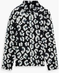 Aztech Mountain - Printed Wool Turtleneck Top - Lyst
