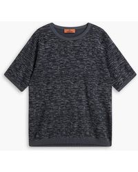 Missoni - Space-dyed Cotton-blend T-shirt - Lyst