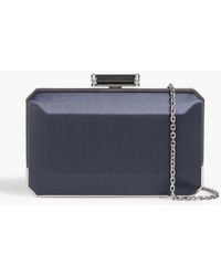 Judith Leiber - Soho Crystal-embellished Satin Clutch - Lyst