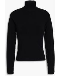 T By Alexander Wang - Stretch-knit Turtleneck Sweater - Lyst