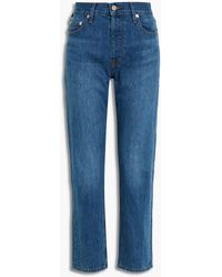 Helmut Lang - Classic High-rise Straight-leg Jeans - Lyst