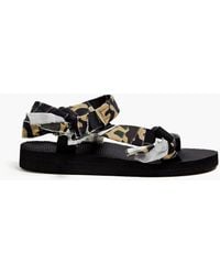 ARIZONA LOVE - Trekky sandalen aus webstoff mit camouflage-print - Lyst