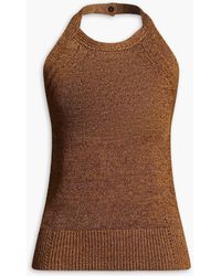 Proenza Schouler - Knitted Halterneck Top - Lyst
