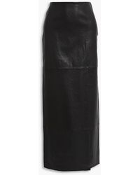 Rag & Bone - Ilana Leather Maxi Skirt - Lyst