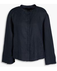 Emporio Armani - Linen Jacket - Lyst