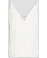 Zimmermann - Chain-embellished Twill Top - Lyst