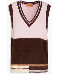 Stine Goya - Striped Knitted Vest - Lyst