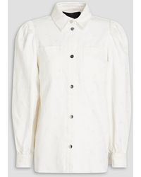 Stella Nova - Sara Embroidered Cotton Shirt - Lyst