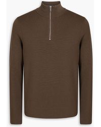 Sandro - Wool Half-zip Sweater - Lyst