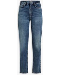 Rag & Bone - Wren High-Rise Slim-Leg Jeans - Lyst