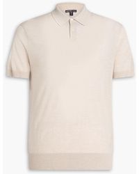 James Perse - Cashmere Polo Shirt - Lyst