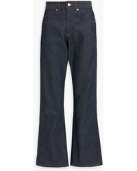 BITE STUDIOS - Curved Mid-Rise Straight-Leg Jeans - Lyst
