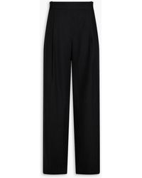 Vince - Lyocell And Linen-blend Wide-leg Pants - Lyst