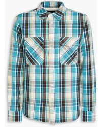 Rag & Bone - Jack Checked Cotton-flannel Shirt - Lyst