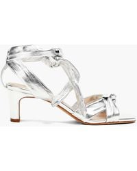 Claudie Pierlot - Avatar Knotted Leather Sandals - Lyst