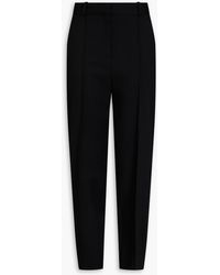 TOTEME - Wool-twill Tapered Pants - Lyst