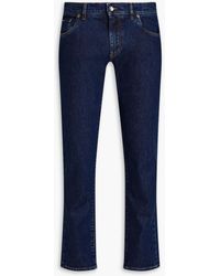 Dolce & Gabbana - Jeans mit schmalem bein aus denim - Lyst