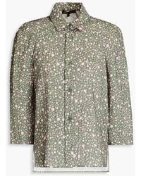 Maje - Floral-print Woven Shirt - Lyst