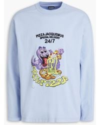 Jacquemus - Octopizza Printed Cotton-jersey T-shirt - Lyst