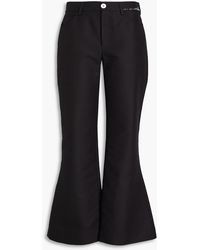 Marni - Cotton Flared Pants - Lyst