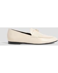 Anine Bing - Corrine Embellished Leather Loafers - Lyst