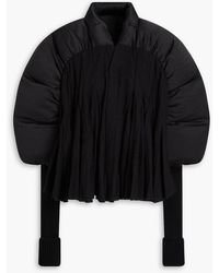 Rick Owens - Quilted Shell And Wool Down Jacket - Lyst