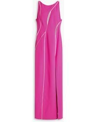 Zuhair Murad - Crystal-embellished Crepe Gown - Lyst