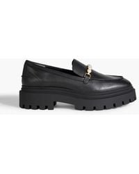 Stuart Weitzman - Perla ulra loafers aus leder mit verzierung - Lyst
