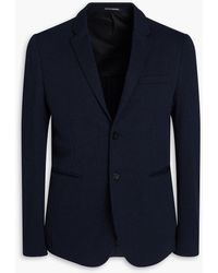 Emporio Armani - Jacquard-knit Suit Jacket - Lyst