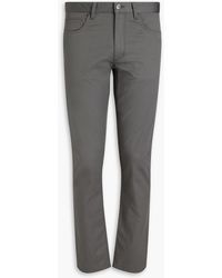 Theory - Slim-fit Stretch Cotton-twill Pants - Lyst