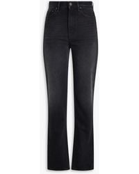 Acne Studios - High-rise Straight-leg Jeans - Lyst