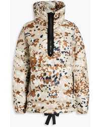 Holden - Camouflage-print Quilted Down Half-zip Ski Jacket - Lyst