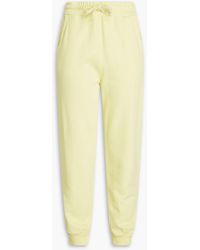 RED Valentino - French Cotton-terry Track Pants - Lyst