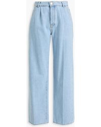 Claudie Pierlot - High-rise Straight-leg Jeans - Lyst