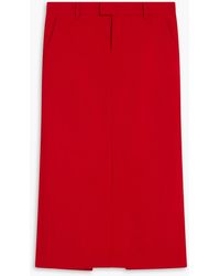 ARMARIUM - Loren Wool-Blend Midi Skirt - Lyst