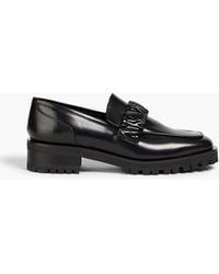 Elleme - Ruched Leather Loafers - Lyst