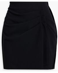 IRO - Nouri Pleated Crepe Mini Skirt - Lyst