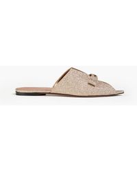 Zimmermann - Tux Bow-Detailed Sandals - Lyst