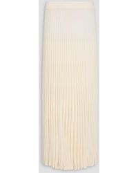 Zimmermann - Ribbed-Knit Midi Skirt - Lyst