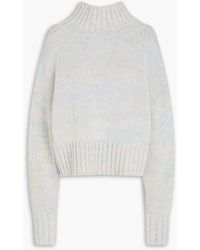 Zimmermann - Mélange Wool Turtleneck Sweater - Lyst
